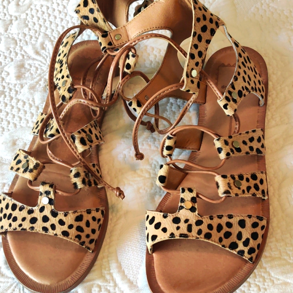 Dolce Vita Leopard Sandals
